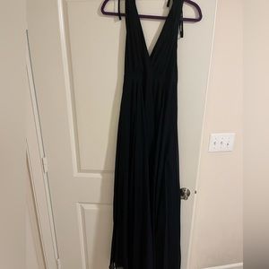 Lulus Navy Formal Dress - Chiffon size small